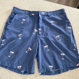 Bermuda Styles Men’s Martini Glass Shorts